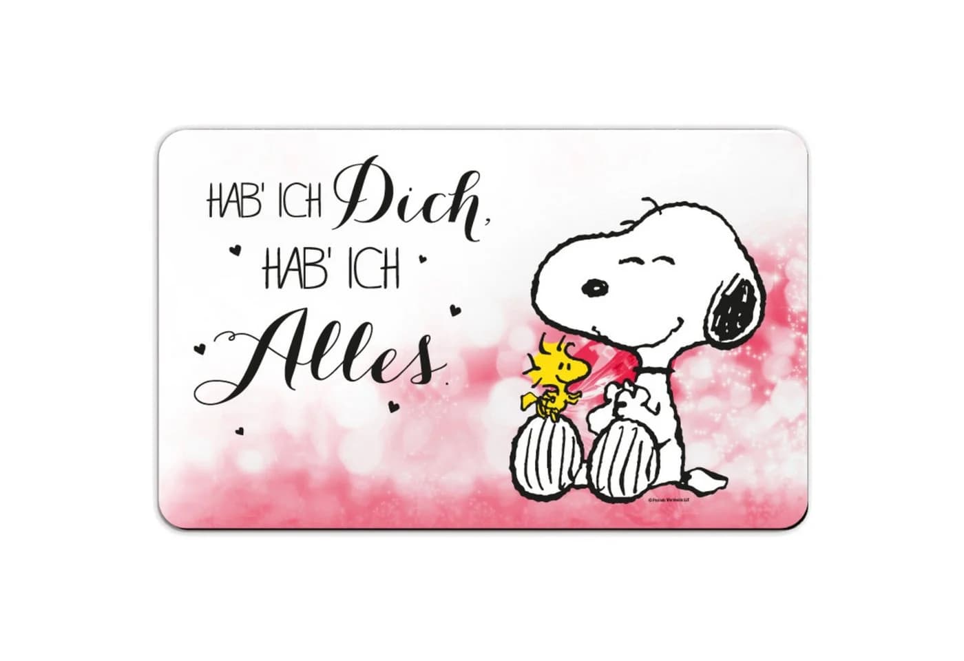 United Labels Frühstücksbrett Snoopy Retro-Karo Resopal - Bild 2