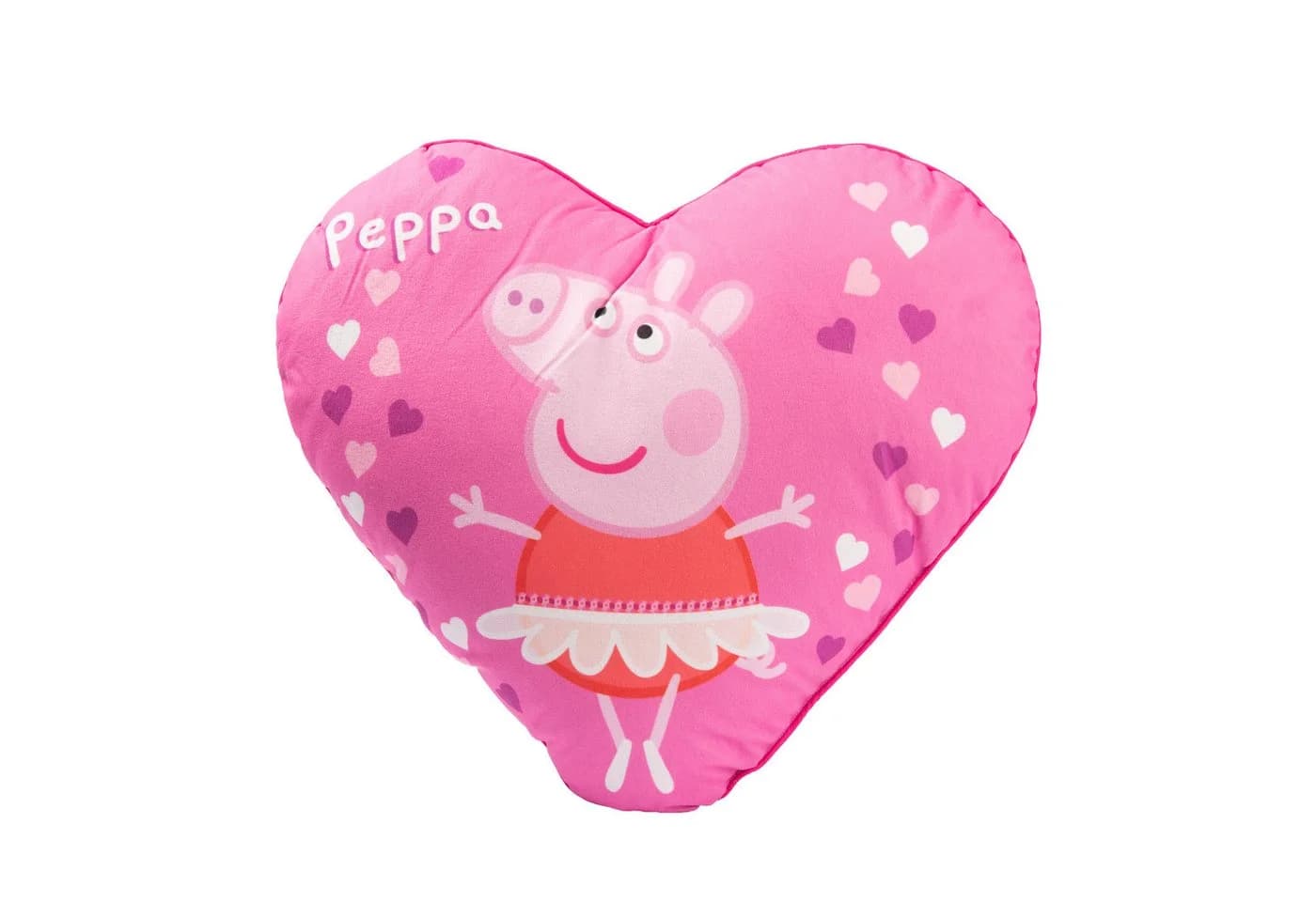 United Labels Dekokissen Peppa Wutz Herz Rosa Polyester - Bild 2
