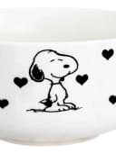 United Labels® Müslischale Snoopy Herzen Weiß Keramik 400 ml Bild 1