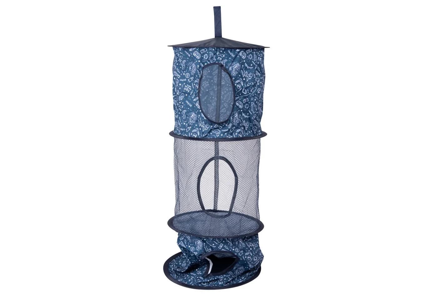 United Labels® Harry Potter Aufbewahrungsbox 3 Fächer Blau