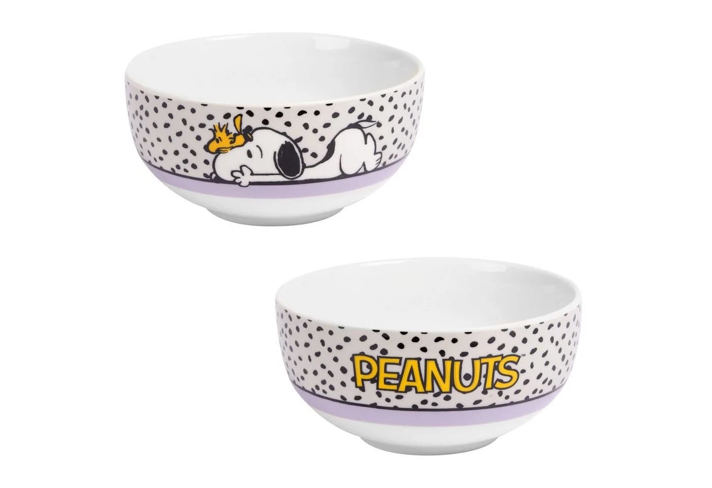 United Labels® Frühstücks-Geschirrset Peanuts Snoopy 3-teilig Porzellan - Bild 5
