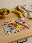 United Labels® Frühstücksbrett SpongeBob Schwammkopf allover Resopal Bild 1