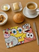 United Labels® Frühstücksbrett SpongeBob Schwammkopf allover Resopal Bild 3