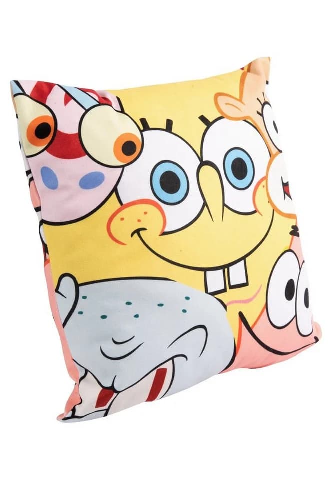 United Labels Dekokissen Spongebob Schwammkopf Bunt 30x30cm