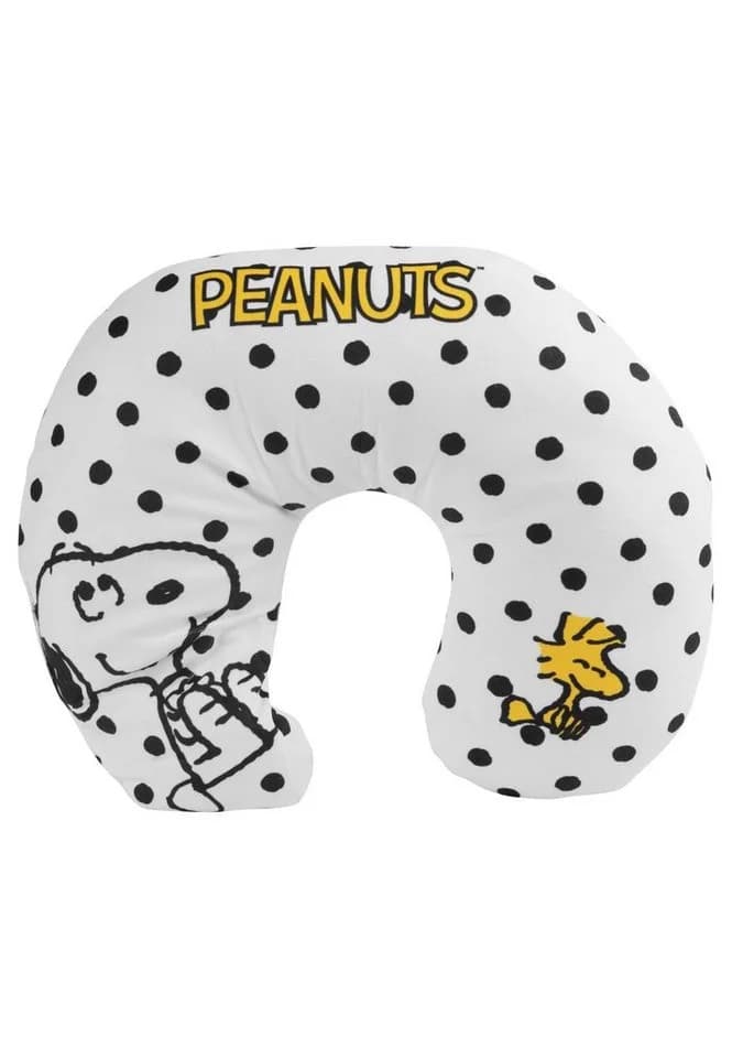 United Labels® Dekokissen Peanuts Snoopy & Woodstock Reisekissen Nackenhörnchen - Bild 2
