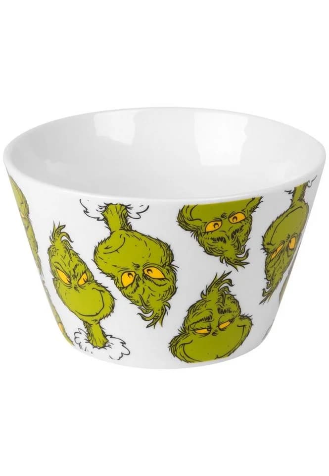 United Labels Müslischale The Grinch Weiß 500ml Porzellan