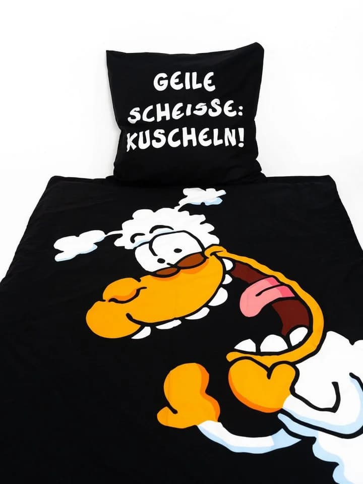 United Labels® Bettwäsche Ralph Ruthe Thorsten Dörnbach Motiv Schwarz - Bild 2