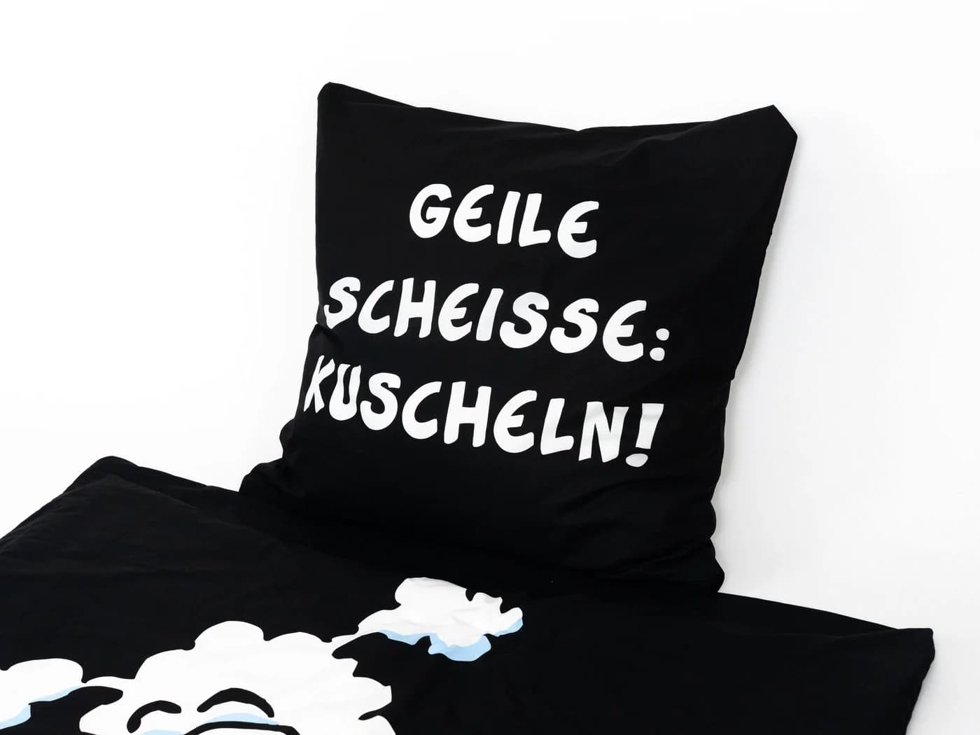 United Labels® Bettwäsche Ralph Ruthe Thorsten Dörnbach Motiv Schwarz - Bild 3