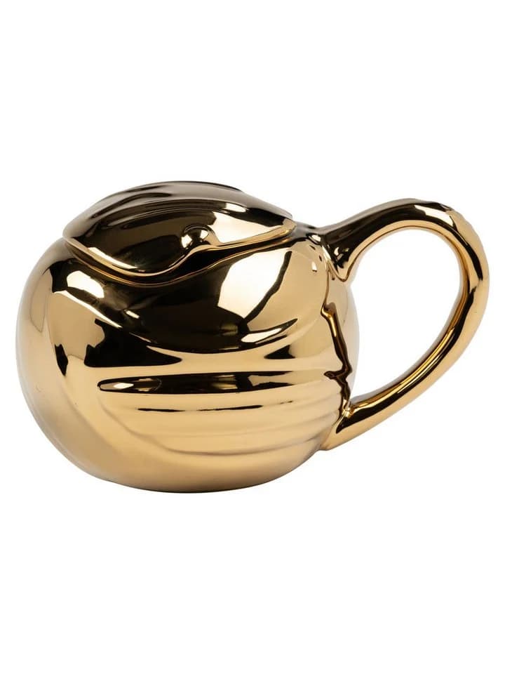 United Labels Harry Potter Tasse Goldener Schnatz Quidditch Gold Keramik