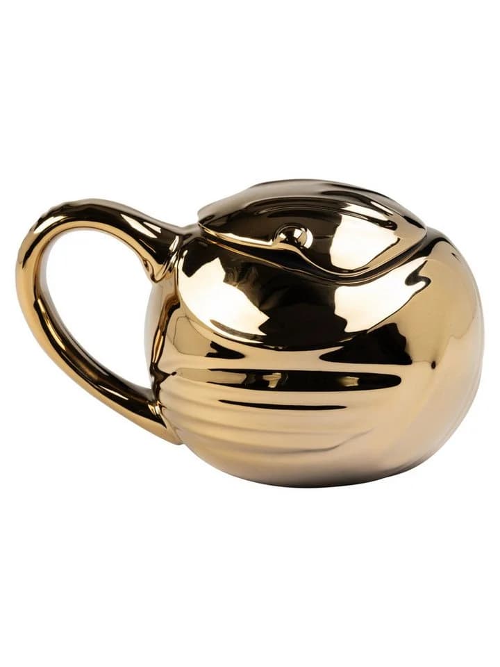 United Labels Harry Potter Tasse Goldener Schnatz Quidditch Gold Keramik - Bild 5