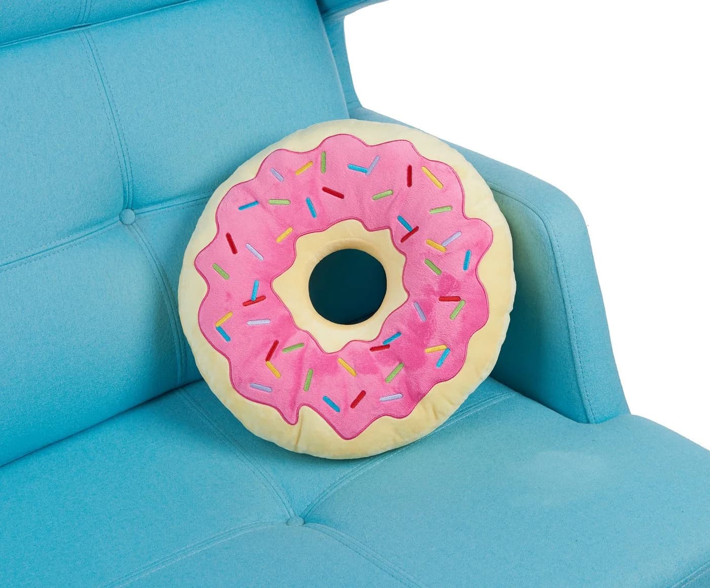 United Labels® Donut Kissen Rosa 40 cm