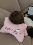 Peanuts Snoopy Kissen - Rosa Bild 3