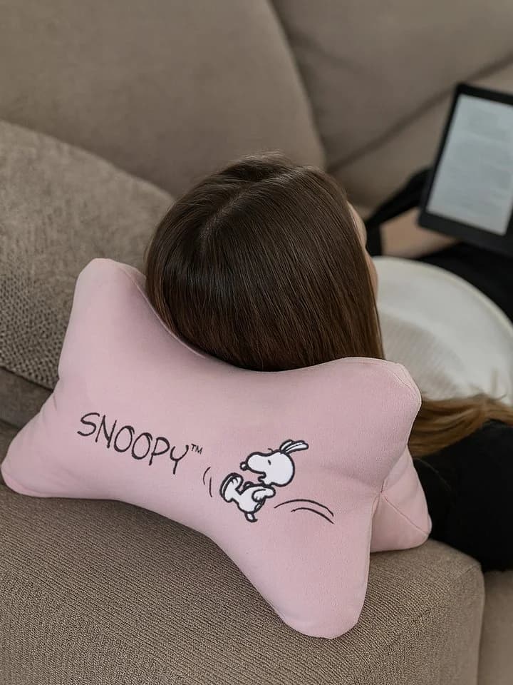 Peanuts Snoopy Kissen - Rosa - Bild 3