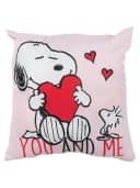 Dekokissen Peanuts Snoopy Rosa 40x40 cm Bild 2