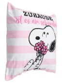 United Labels Snoopy Dekokissen Rosa 40x40 cm Plüsch Bild 1