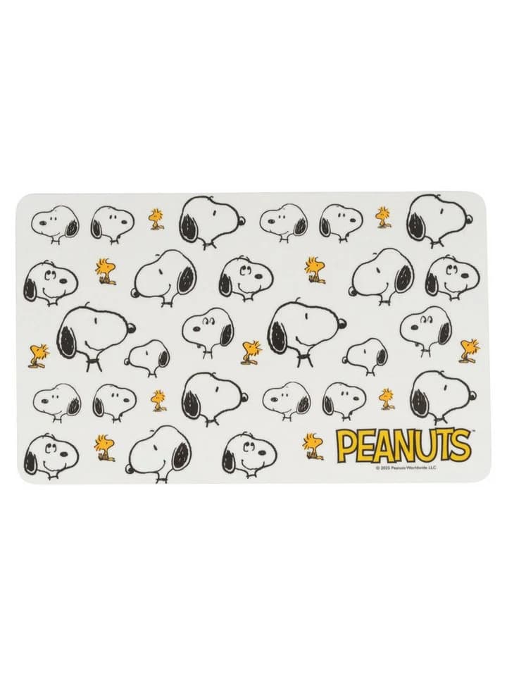 United Labels® Snoopy Frühstücksbrettchen Allover Weiß Resopal - Bild 2