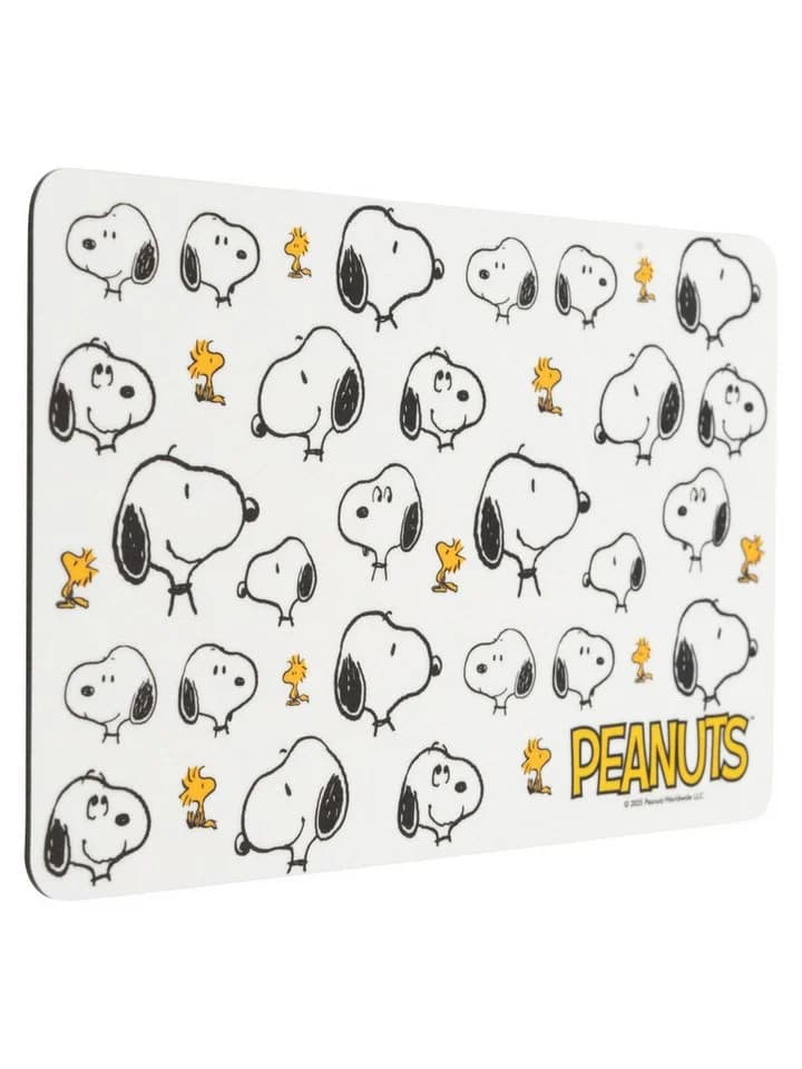 United Labels® Snoopy Frühstücksbrettchen Allover Weiß Resopal - Bild 4