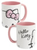 United Labels Hello Kitty Tasse 320 ml Rosa/Weiß Keramik Bild 2