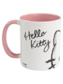 United Labels Hello Kitty Tasse 320 ml Rosa/Weiß Keramik Bild 3