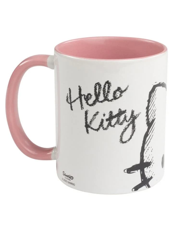 United Labels Hello Kitty Tasse 320 ml Rosa/Weiß Keramik - Bild 3