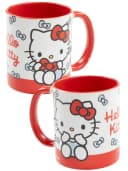 United Labels Hello Kitty Tasse 320 ml Rot/Weiß Keramik Bild 2
