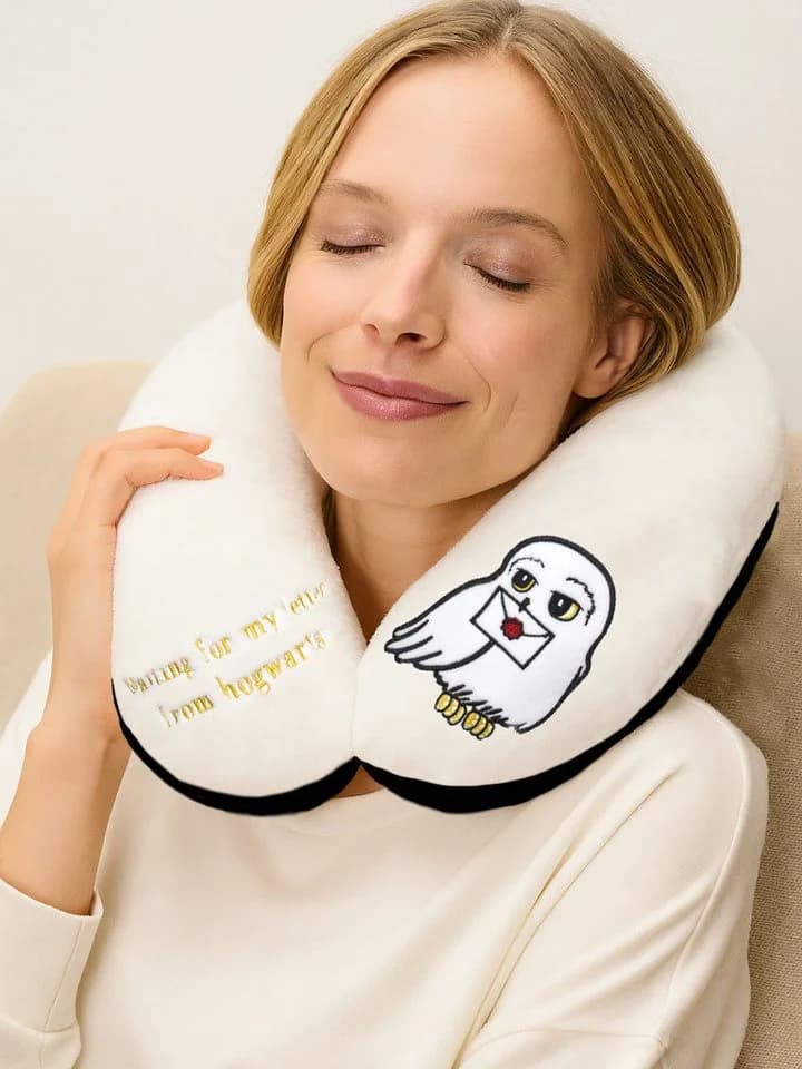 United Labels® Harry Potter Hedwig Reise Nackenkissen - Bild 3
