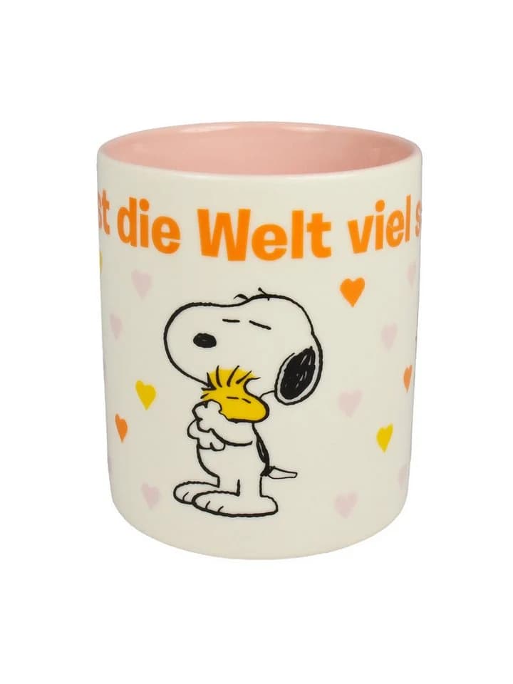 United Labels® Tasse Peanuts Snoopy Rosa/Weiß Keramik 320 ml - Bild 4