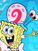 United Labels Strandtuch Spongebob Schwammkopf 120x60 cm Blau Bild 3