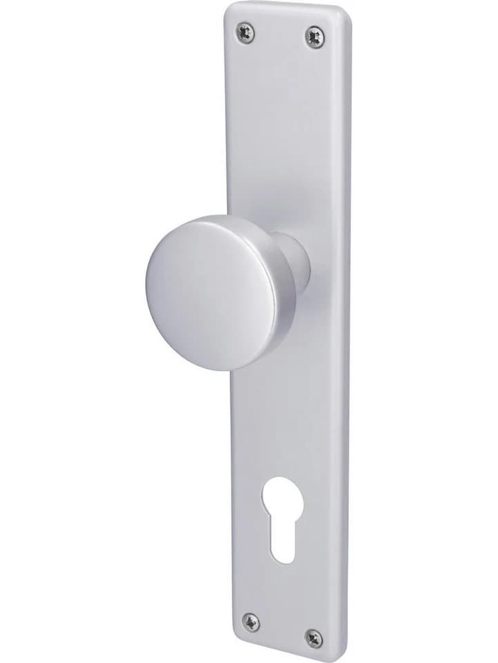 Alpertec PZ-Knopflangschild Tanja Aluminium Silber