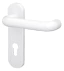 Alpertec PZ-Kurzschildgarnitur Nylon Kunststoff Weiß Bild 2