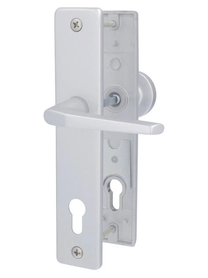 Alpertec Türgriff Tira Schutzbeschlag Aluminium silber