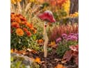 XiRRiX Keramik Gartenstecker Pilz mit Wackelfunktion Rot Bild 3