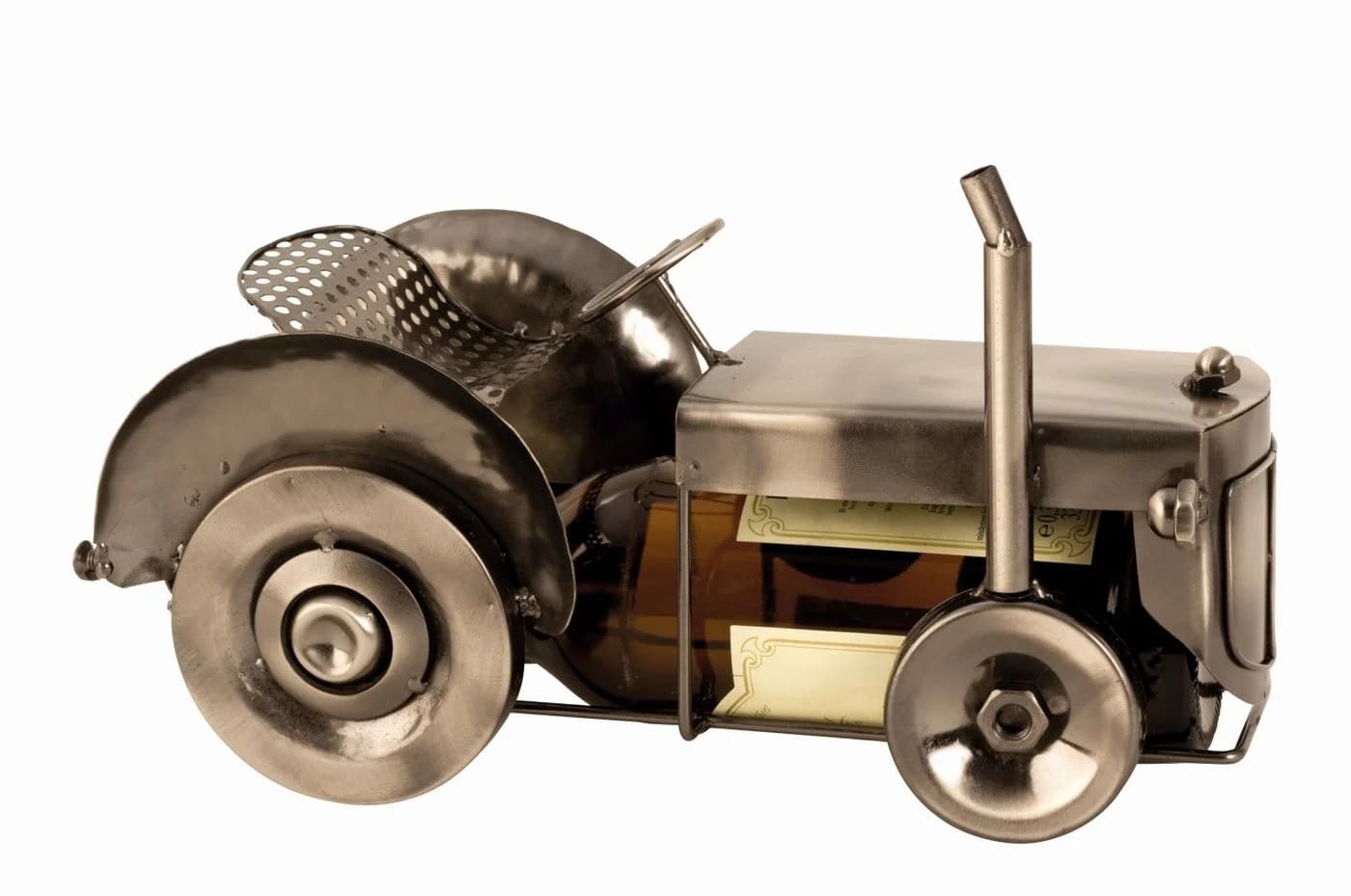 XiRRiX Bierflaschenhalter Grillmeister Grau Metall - Bild 2