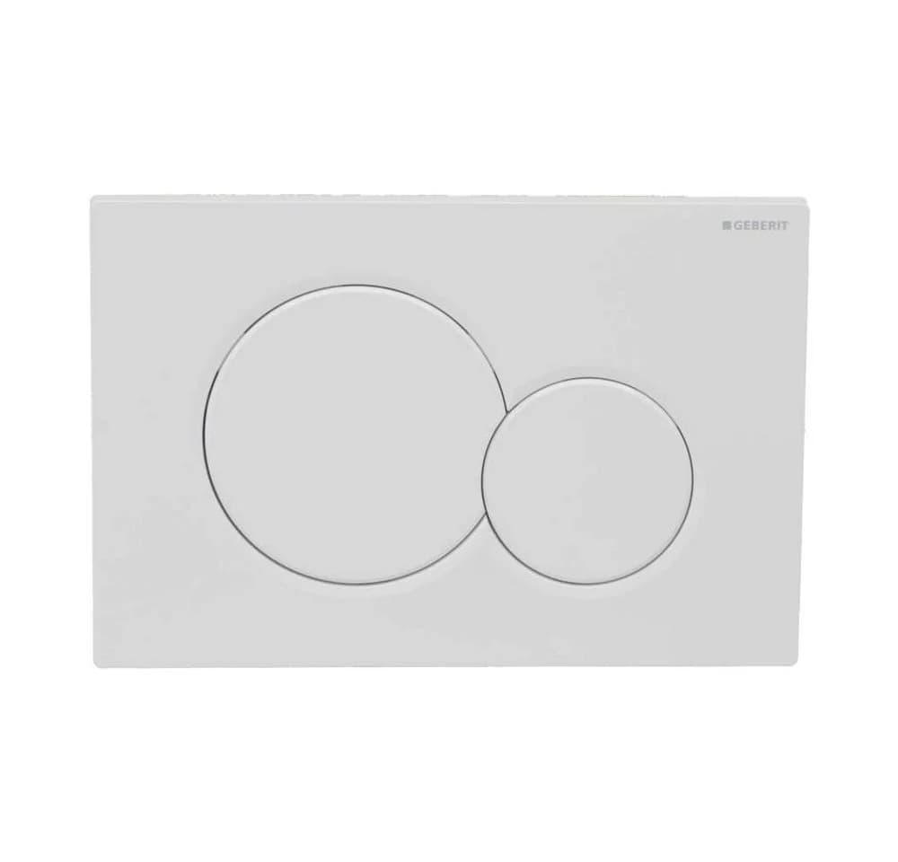 Geberit Betätigungsplatte Sigma 01 Weiß 2-Mengen-Spülung