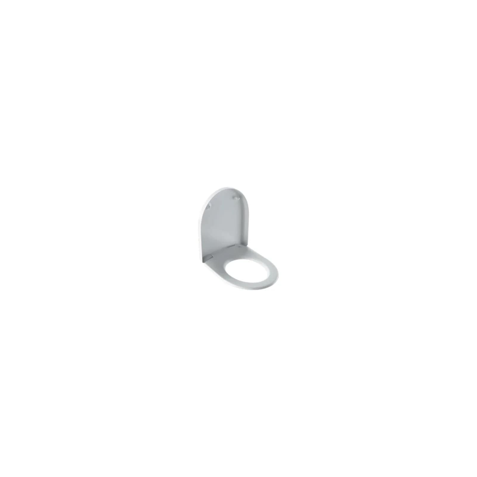 Geberit iCon WC-Sitz 500670011 Weiß Messing verchromt Absenkautomatik