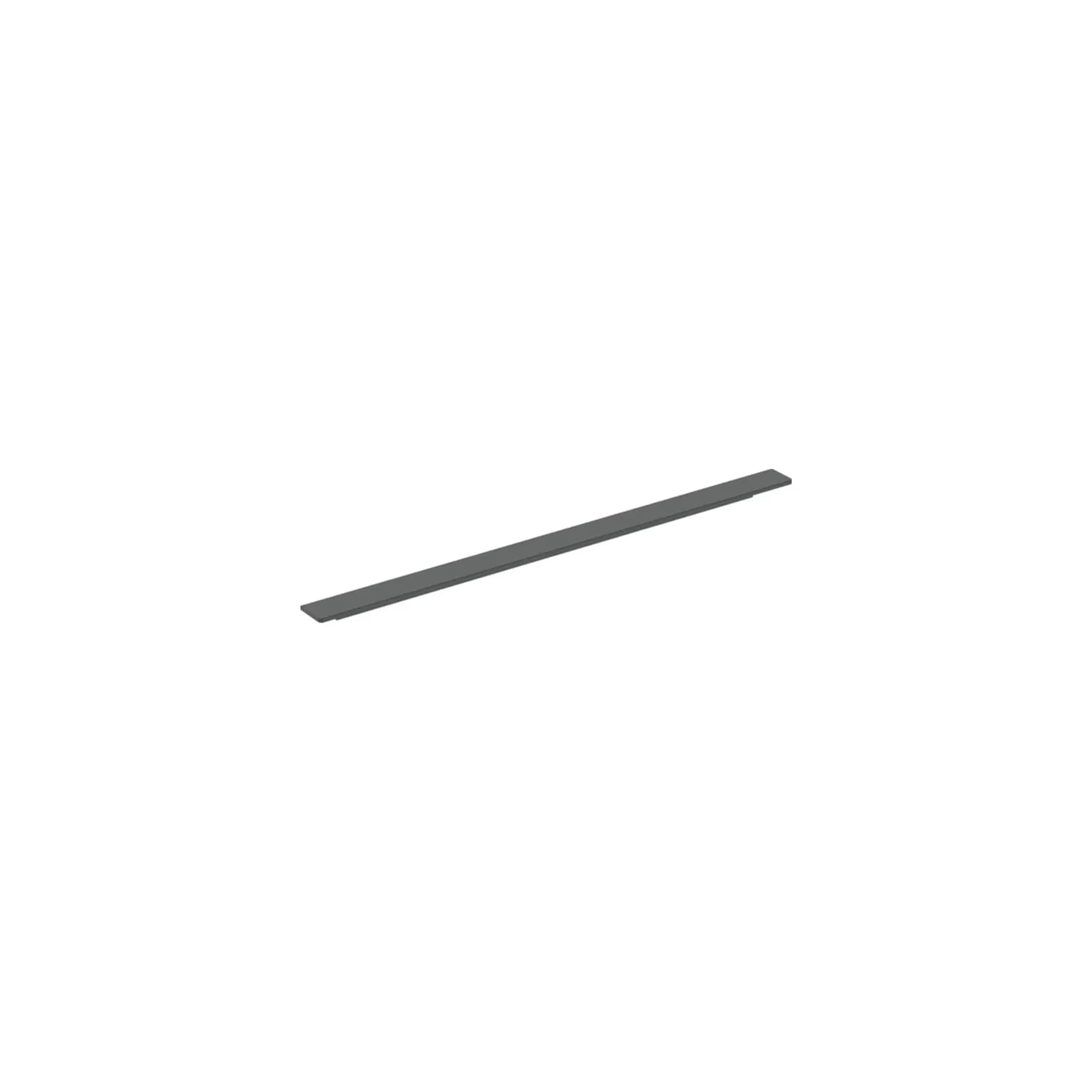 Geberit iCon Griff 53cm Aluminium Schwarz Matt