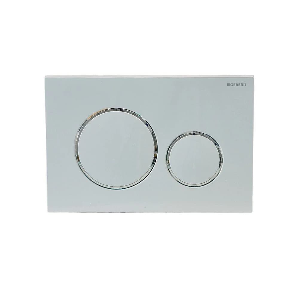 Geberit Betätigungsplatte Sigma 20 für 2-Mengen-Spülung weiß/chrom - Bild 2