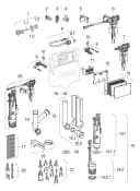 Geberit Duofix UP 320 Vorwandelement 112 cm mit Sigma Spülkasten Bild 5