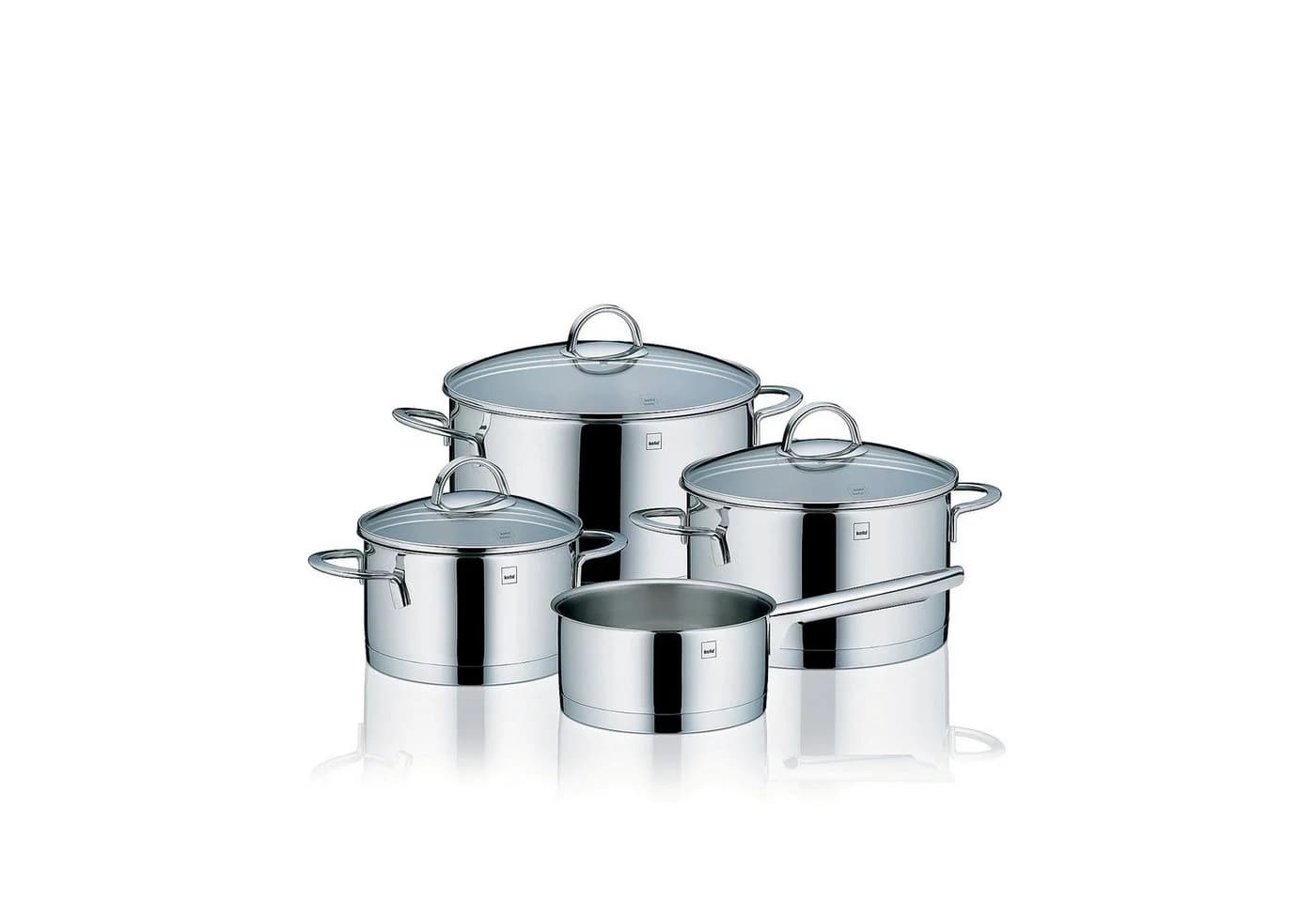 kela Topf-Set 4-teilig Edelstahl Silber Cailin - Bild 2