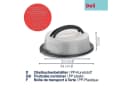 kela Kuchentransportbox Deli Grau PP-Kunststoff Bild 1