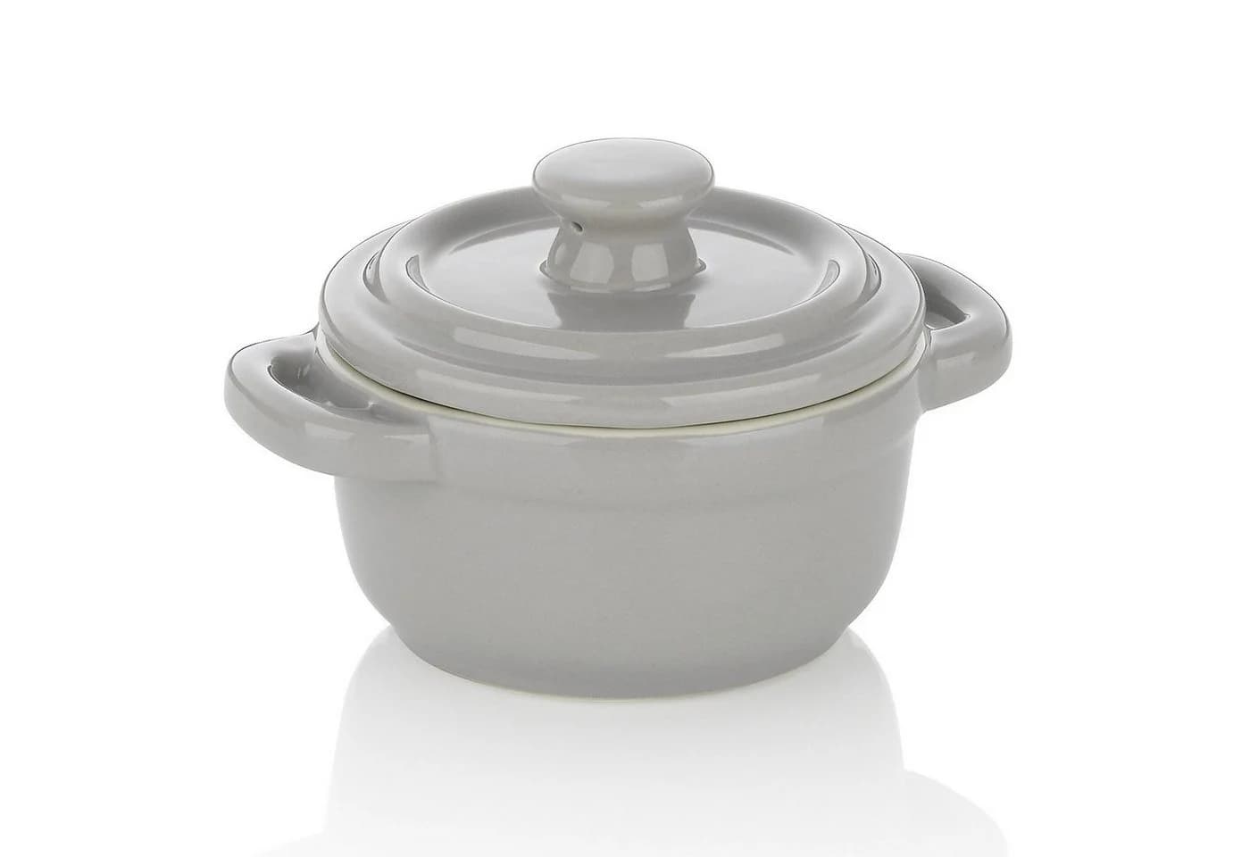 kela Auflaufform Malin Grau Beige Keramik - Bild 2