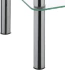 Kela Standregal Lars Metall Transparent 4 Ablagen Bild 1