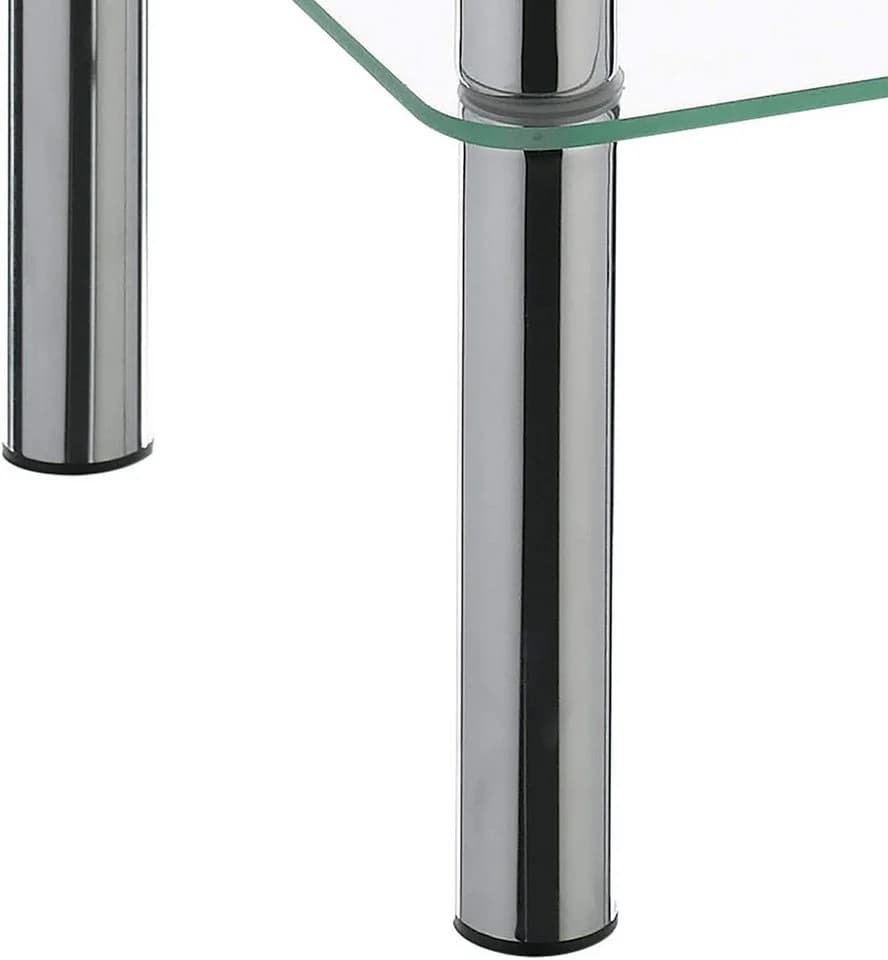 Kela Standregal Lars Metall Transparent 4 Ablagen
