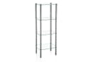 Kela Standregal Lars Metall Transparent 4 Ablagen Bild 2