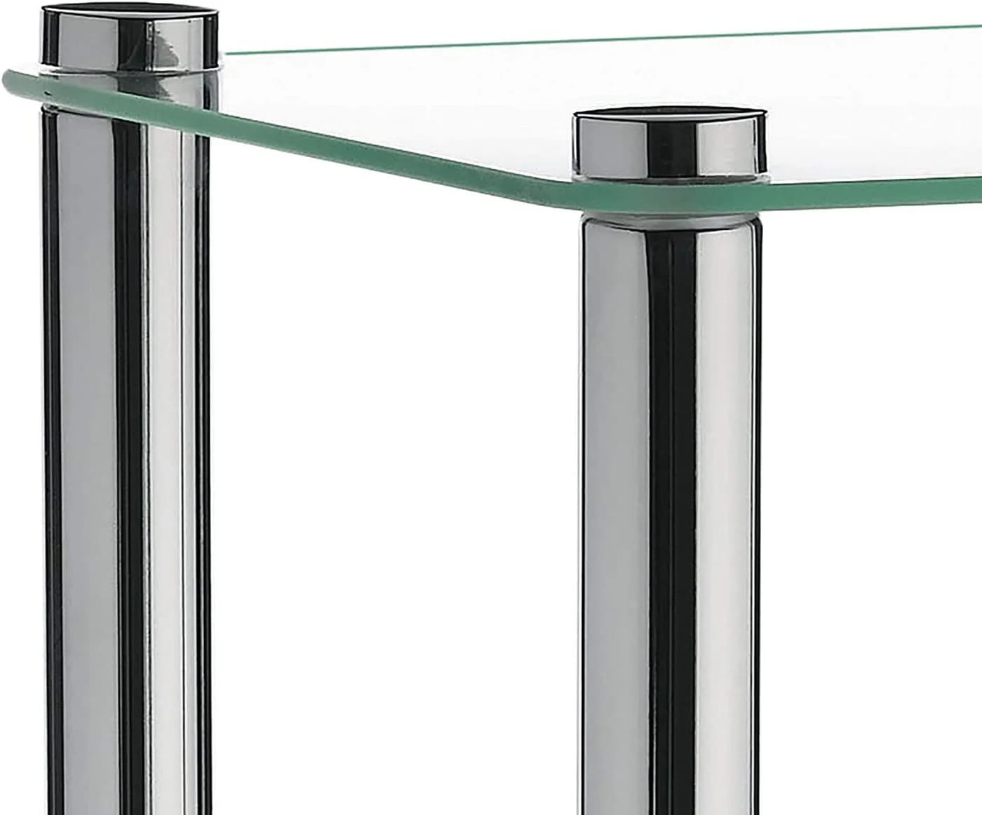 Kela Standregal Lars Metall Transparent 4 Ablagen - Bild 3