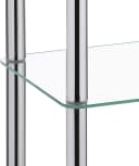 Kela Standregal Lars Metall Transparent 4 Ablagen Bild 4
