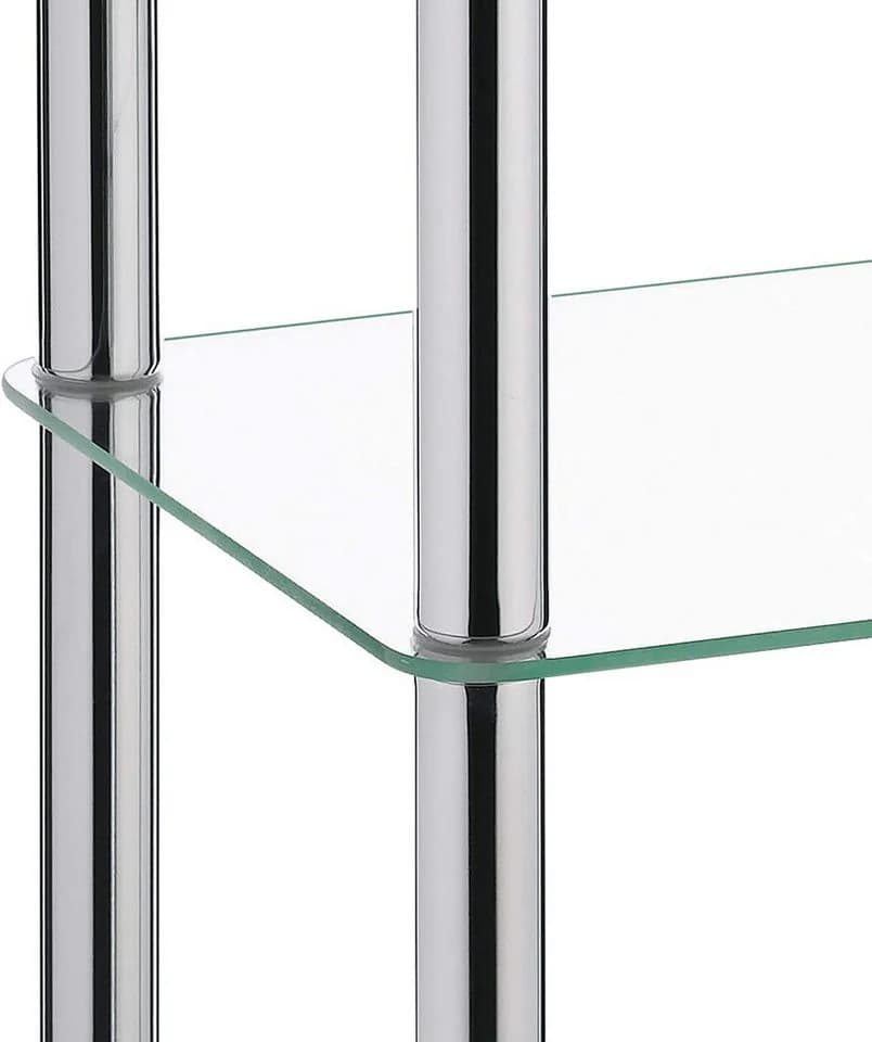 Kela Standregal Lars Metall Transparent 4 Ablagen - Bild 4
