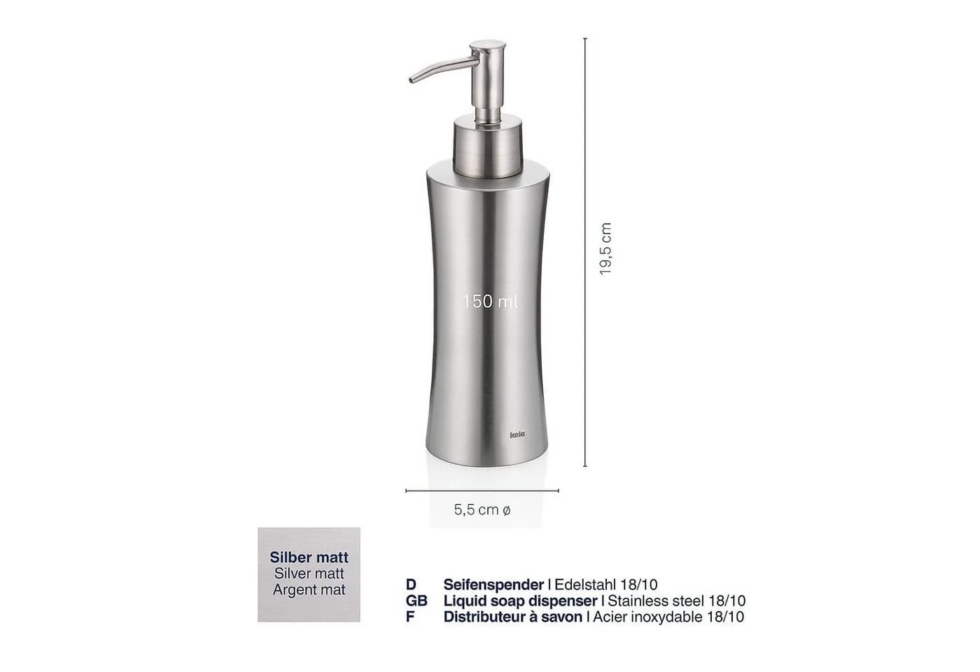 Seifenspender ELEGANCE Kela - Bild 3