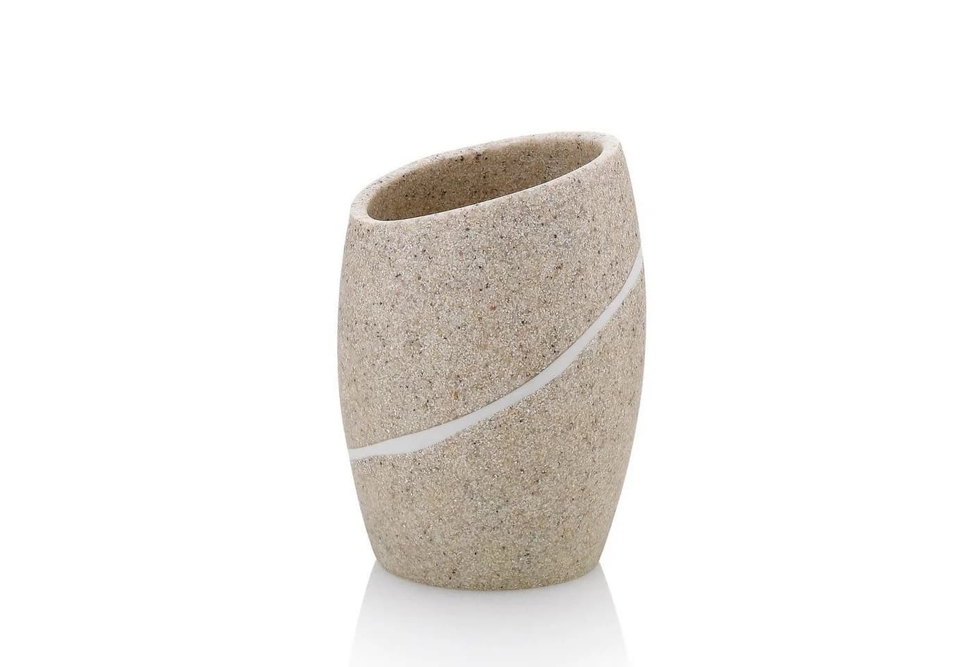 kela Seifenschale Talus Beige Natursteinoptik Polyresin - Bild 2