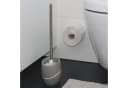 Moderne WC-Garnitur aus Polyresin in Weiß und Beige Bild 1